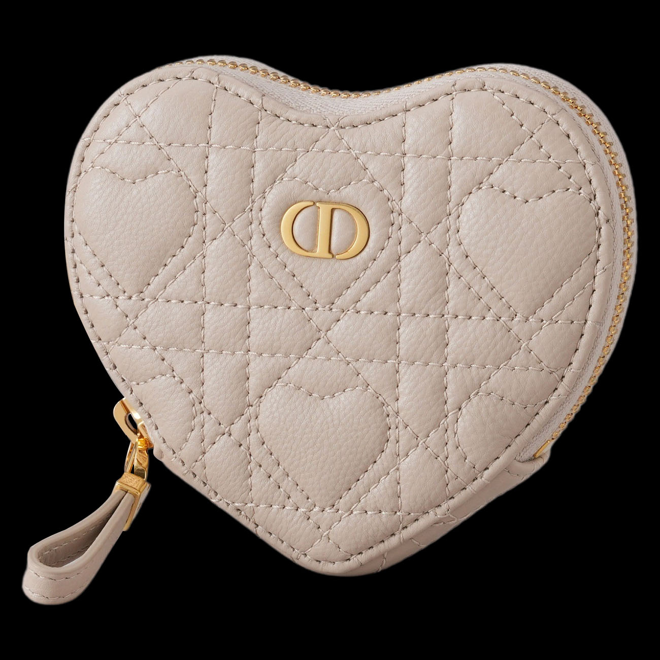 CHRISTIAN DIOR(USED)디올 카로 체인 하트 파우치
